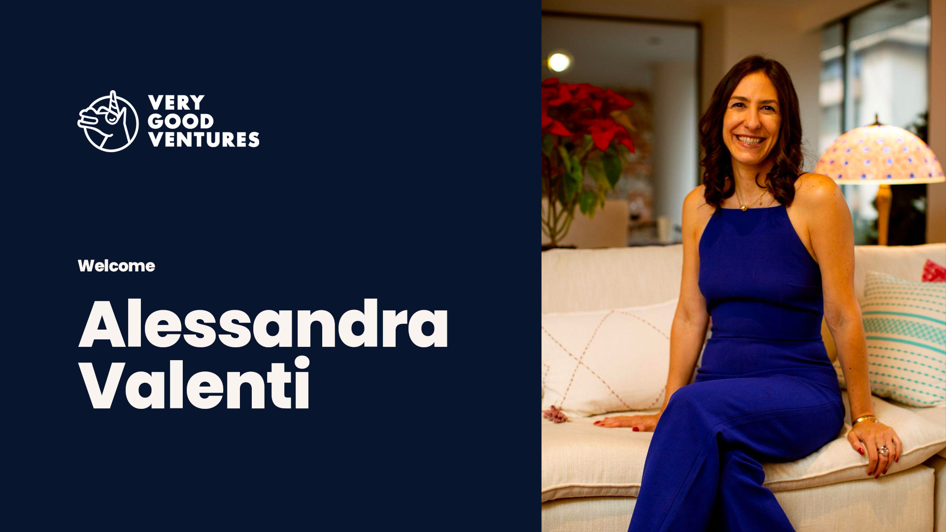 Alessandra Valenti, Head of Partnerships at Very Good Ventures