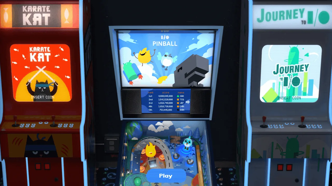 I/O Pinball browser-based game built with Flutter and the Flame engine for Google I/O 2022
