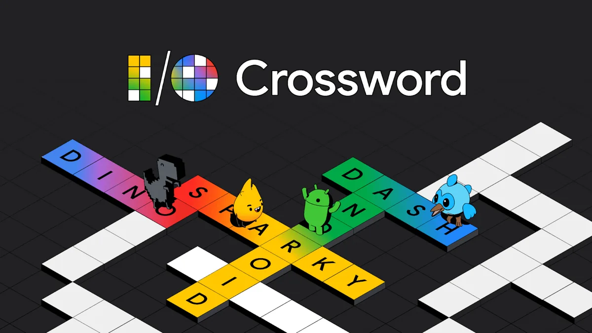 I/O Crossword multiplayer puzzle powered by Gemini AI and compiled to WebAssembly for Google I/O 2024
