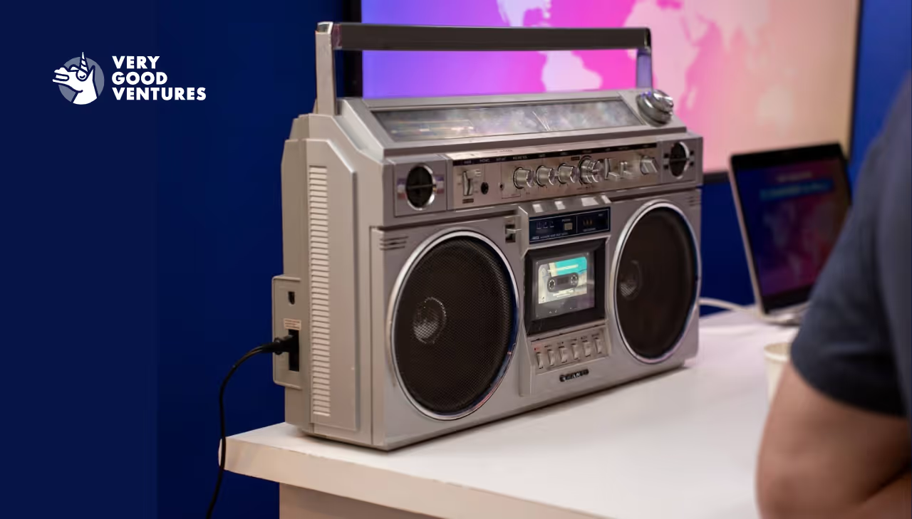 Flutter-powered custom boombox built by VGV for embedded hardware