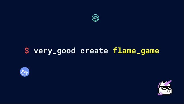 Very Good CLI game template for Flutter and Flame development