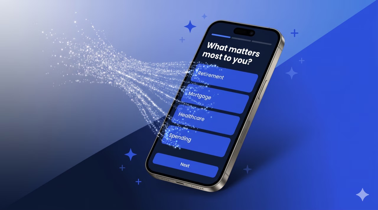 Diagram of the AI wizard flow — LLM generates full Flutter UI screens instead of chat responses
