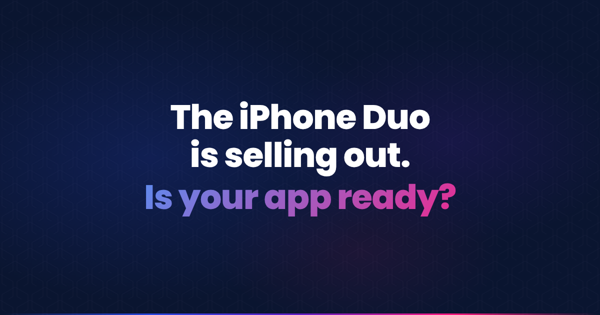 Preparing iPhone and Flutter apps for the iPhone Duo foldable, from Xcode 27.1 to fold-aware layouts