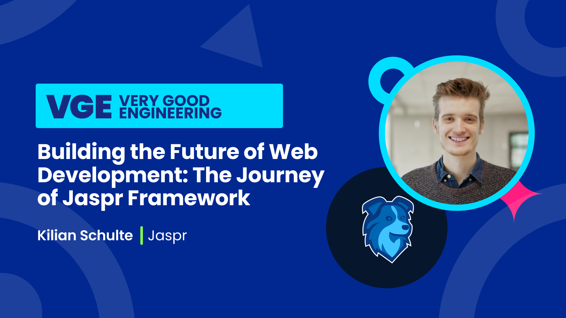 Kilian Schulte on the Very Good Engineering YouTube series: Jaspr — Building the Future of Web Development