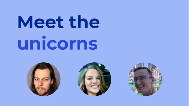 Meet VGV team members Elizabeth, Kyle, and Jochum