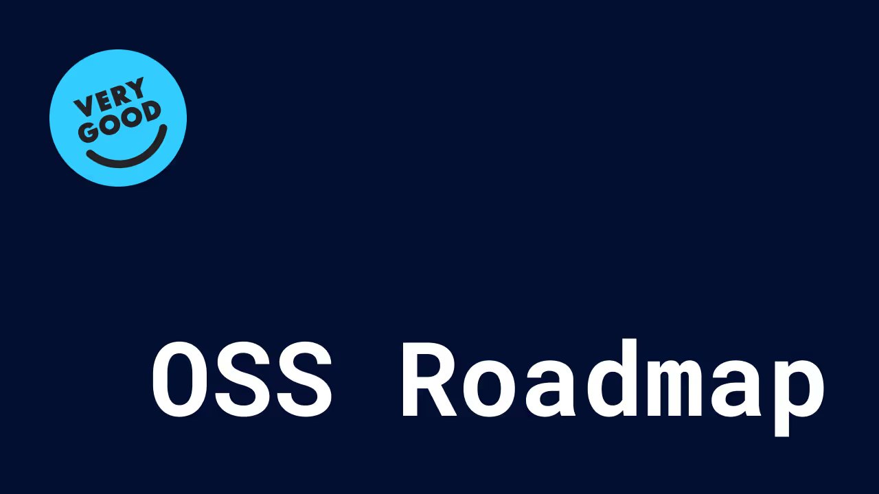 VGV open source Flutter tooling roadmap for 2023
