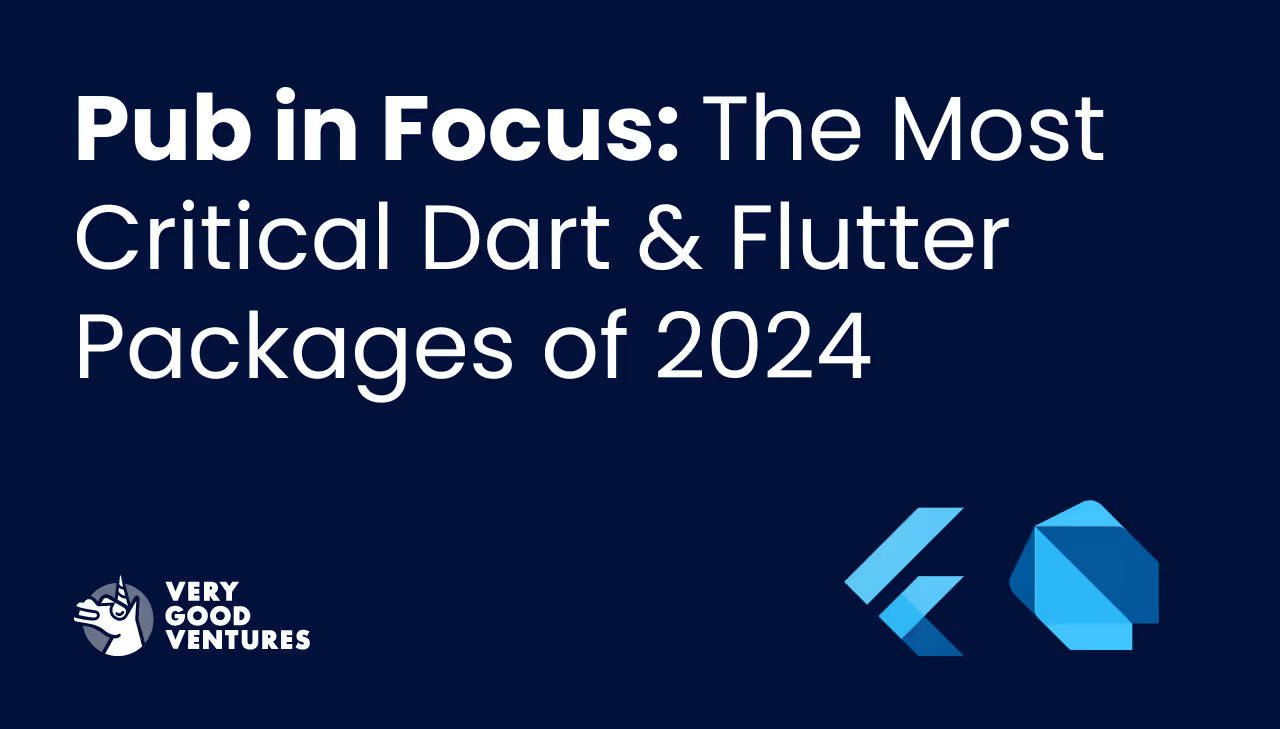 Most critical Dart and Flutter packages of 2024 ranked by criticality score