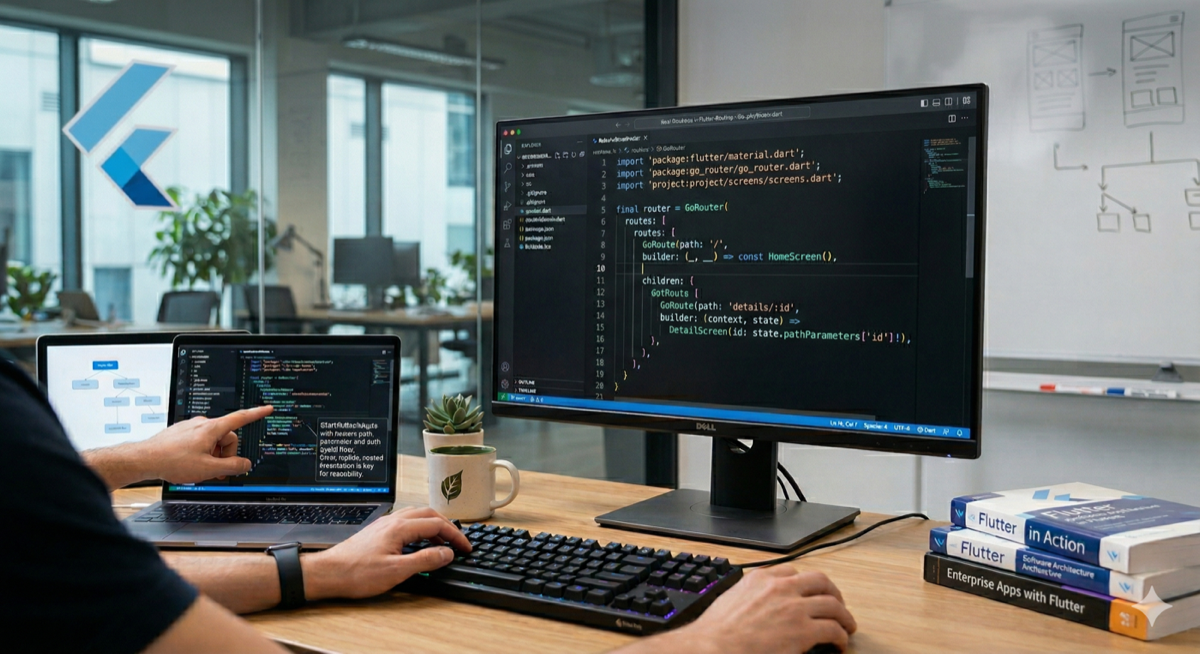 Routing best practices in Flutter with go_router