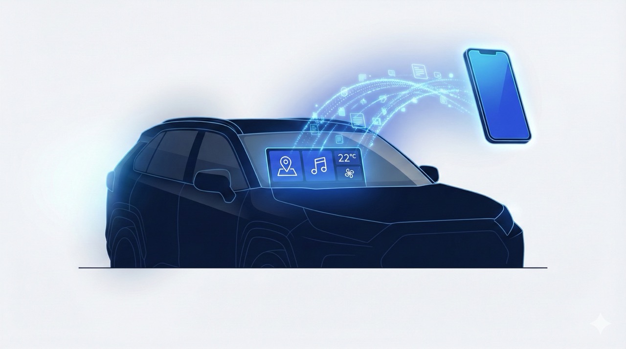 Flutter automotive apps — BMW My BMW and Toyota in-vehicle infotainment powering connected vehicle experiences across 30+ markets