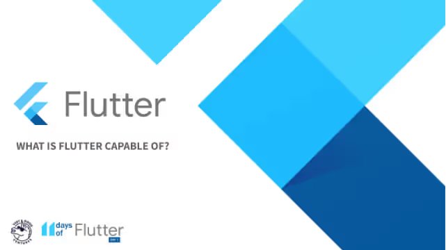What Flutter is capable of for cross-platform app development