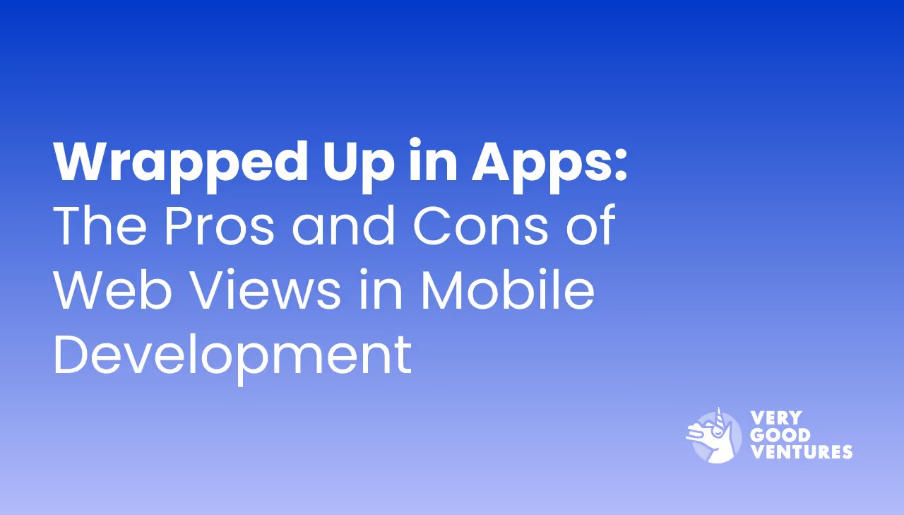 WebView vs native mobile development — when to use each approach