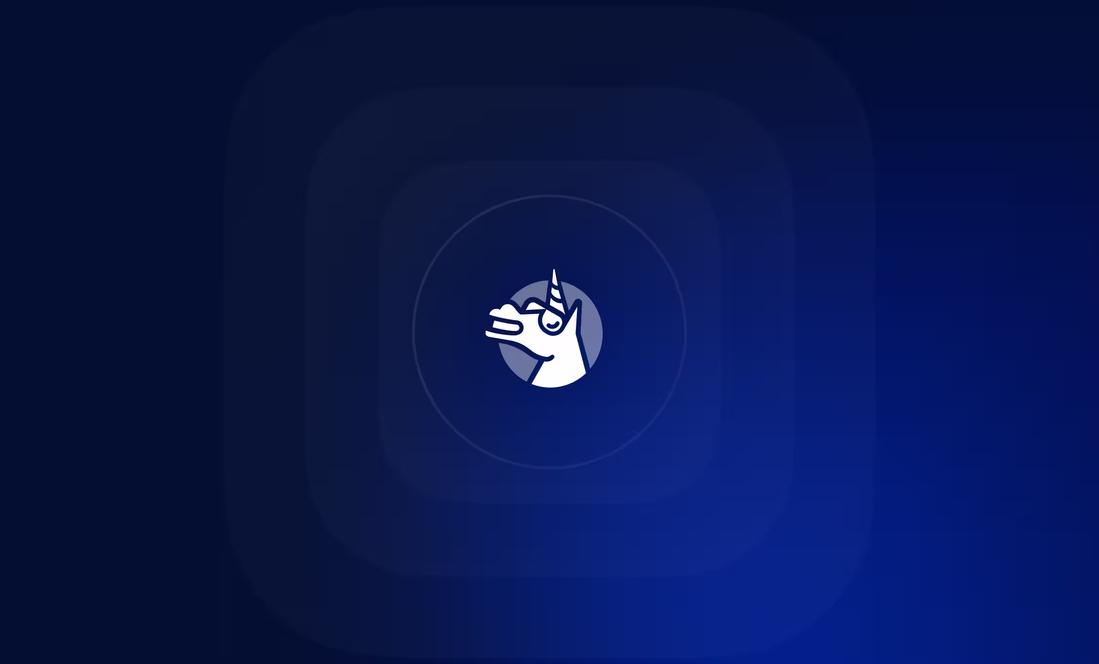 a logo of a unicorn