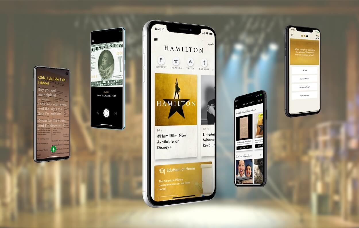 The First Commercial Flutter App Makes Exclusive Hamilton Musical Content Accessible to All