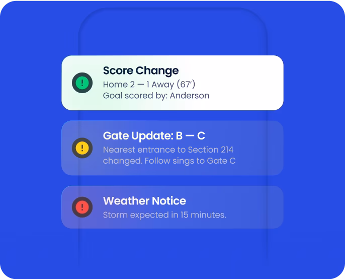 Real-Time Event & Venue Alerts