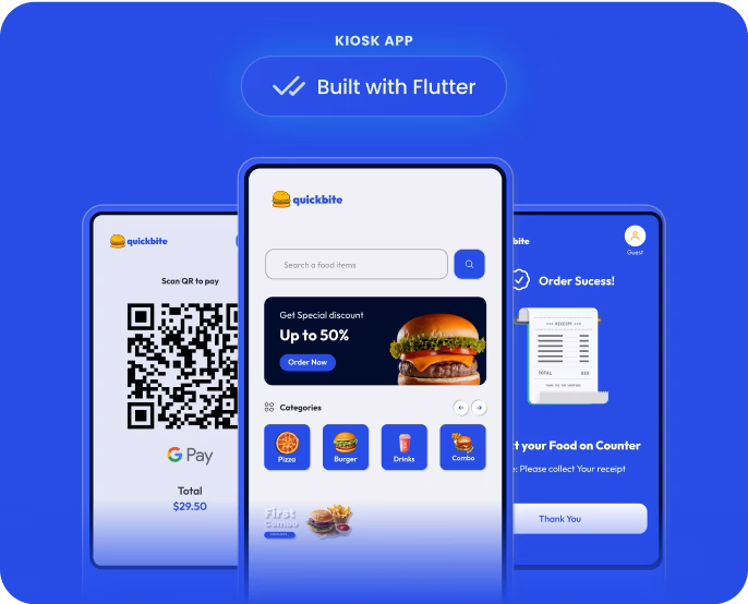 Integrated POS & Custom Ordering Kiosks